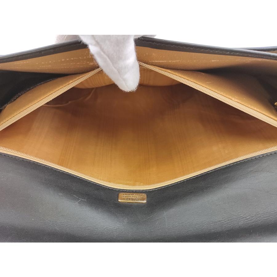 【週末タイムセール★30％OFF】バリー ビジネスバッグ ブリーフケース クラッチバッグ メンズ ロゴプレート BALLY 中古_7