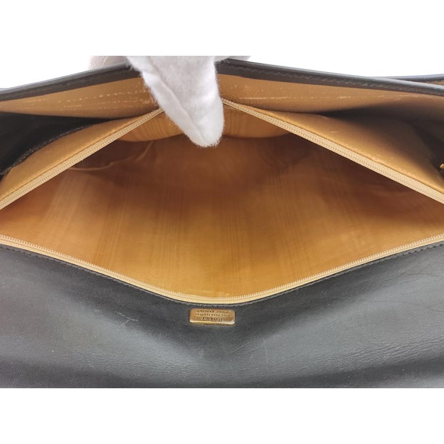 【週末タイムセール★30％OFF】バリー ビジネスバッグ ブリーフケース クラッチバッグ メンズ ロゴプレート BALLY 中古_8
