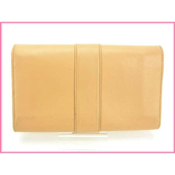 カルティエ 三つ折り 財布 /長財布 レディース トリニティ ベージュ 