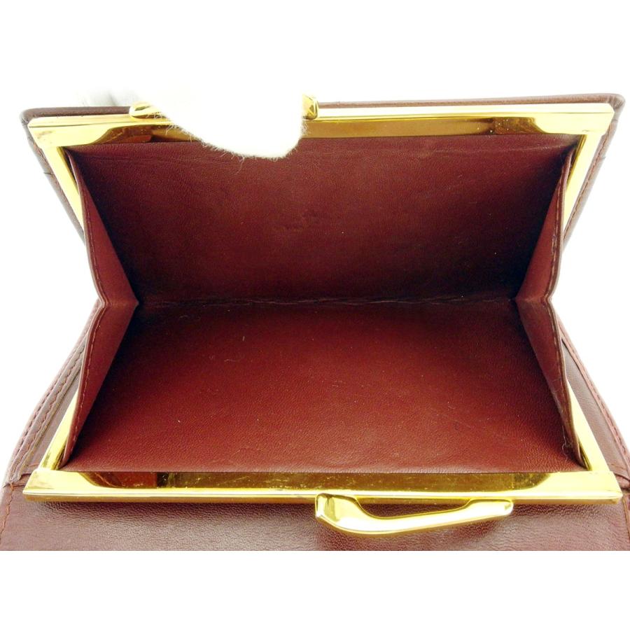 Cartier カルティエ 三つ折り 財布 がま口 レディース メンズ Cartier カルティエ 三つ折り 財布 がま口 レディース メンズ