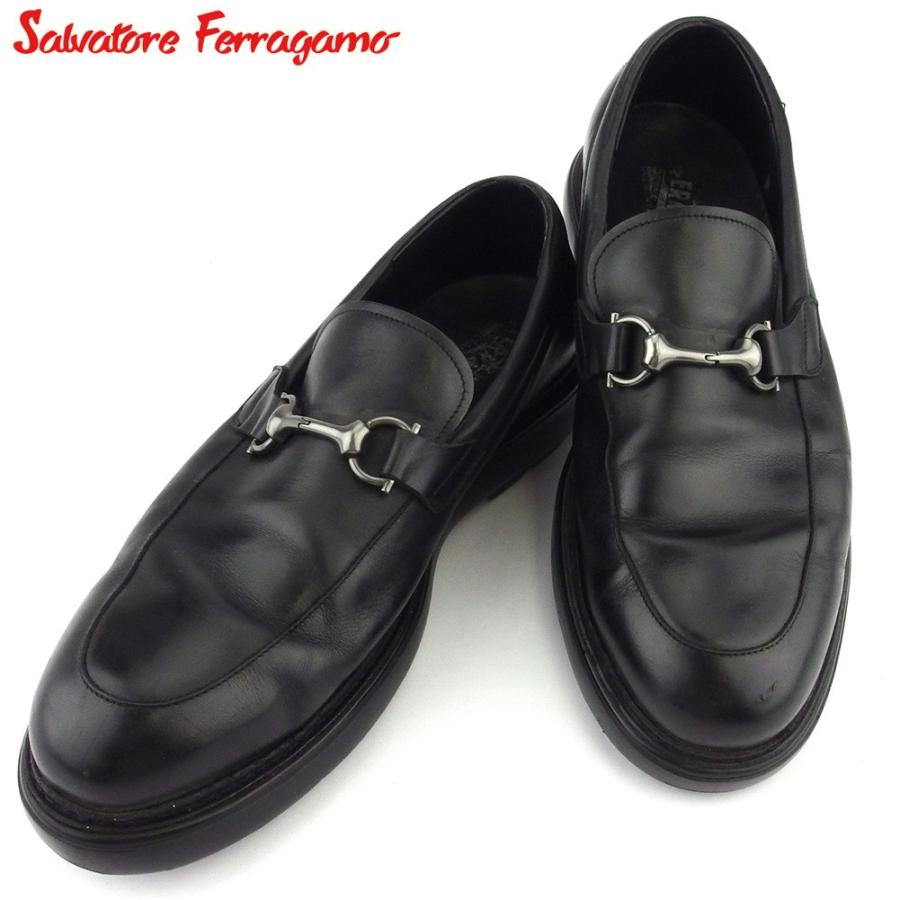 サルヴァトーレ フェラガモ ローファー シューズ 靴 メンズ 43 ガンチーニ Salvatore Ferragamo 中古 C34 ブランドデポtokyo 通販 Yahoo ショッピング