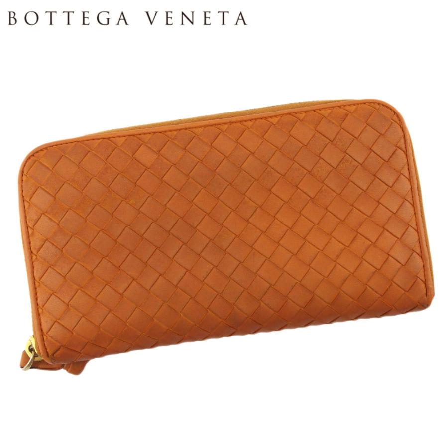 BOTTEGA VENETA ボッテガ ヴェネタ 長財布 ラウンドファスナー 財布  