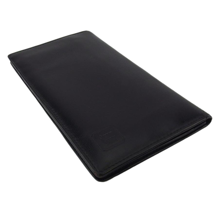 【GWタイムSALE★30％OFF】ダンヒル 長札入れ 札入れ メンズ ロングテールロゴ ブラック 中古_3