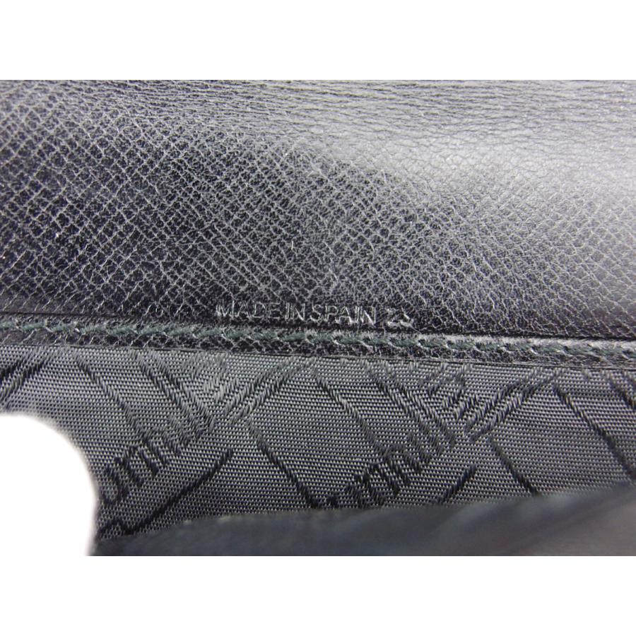 【GWタイムSALE★30％OFF】ダンヒル 長札入れ 札入れ メンズ ロングテールロゴ ブラック 中古_9