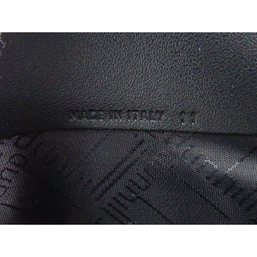 【GWタイムSALE★30％OFF】ダンヒル 長札入れ 札入れ メンズ ロゴプレート ブラック ゴールド 中古_9