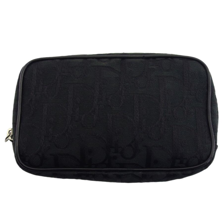 【BIGお買い物ラリー★30%OFFセール中】ディオール Dior ポーチトロッター ブラック レディース 中古 年末ラストセール☆30%OFF】ディオール Dior ポーチ トロッター