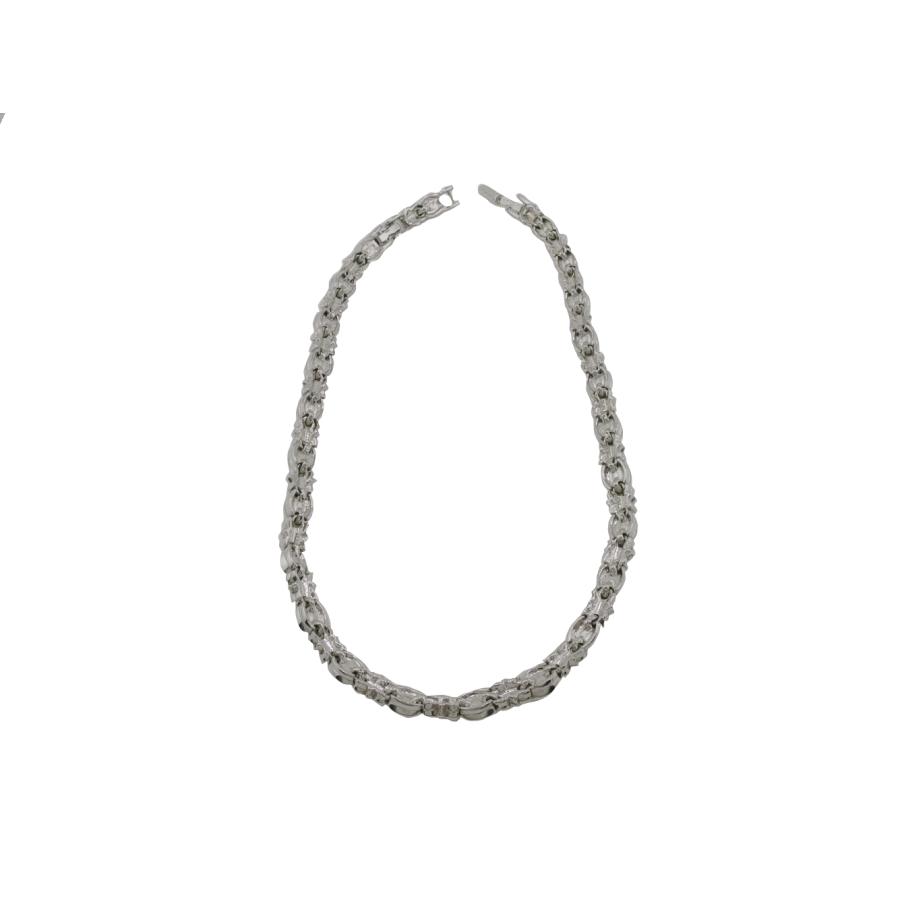 【GWタイムSALE★30％OFF】ニナリッチ NINA RICCI ネックレス デザインチェーン シルバー ゴールド レディース 中古_2