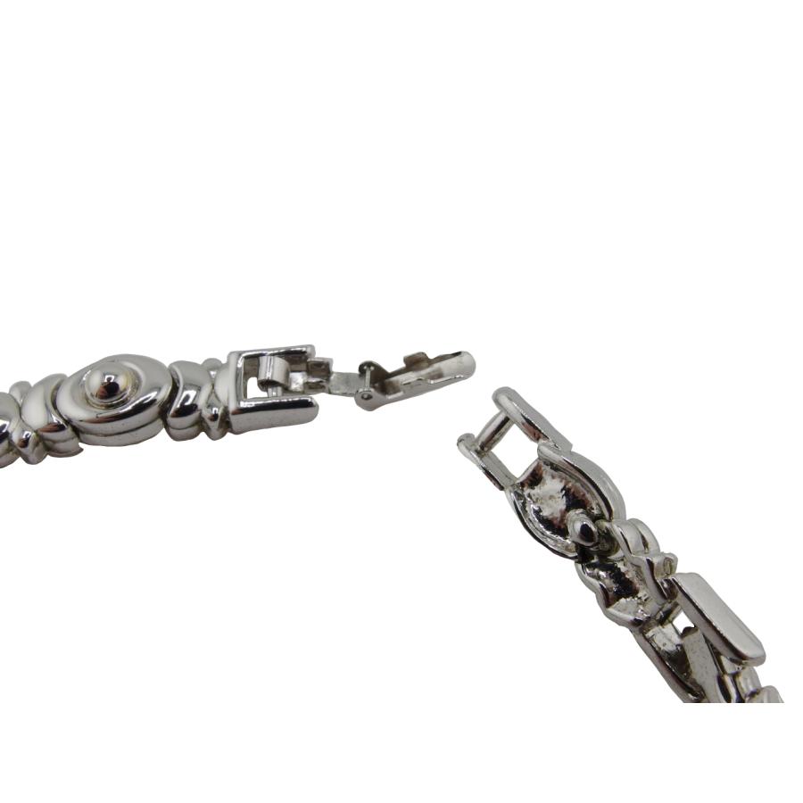【GWタイムSALE★30％OFF】ニナリッチ NINA RICCI ネックレス デザインチェーン シルバー ゴールド レディース 中古_3