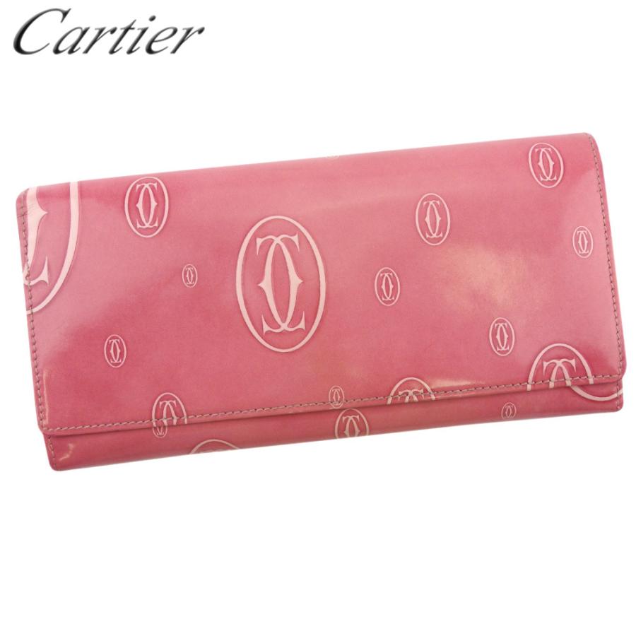 カルティエ 長財布 ファスナー付き長財布 レディース ハッピー