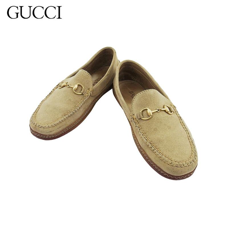 未使用 グッチ GUCCI ローファー 5 1/2(24.5cm相当) 中古・古着通販】GUCCI (グッチ) ビットローファー ブラウン サイズ:5