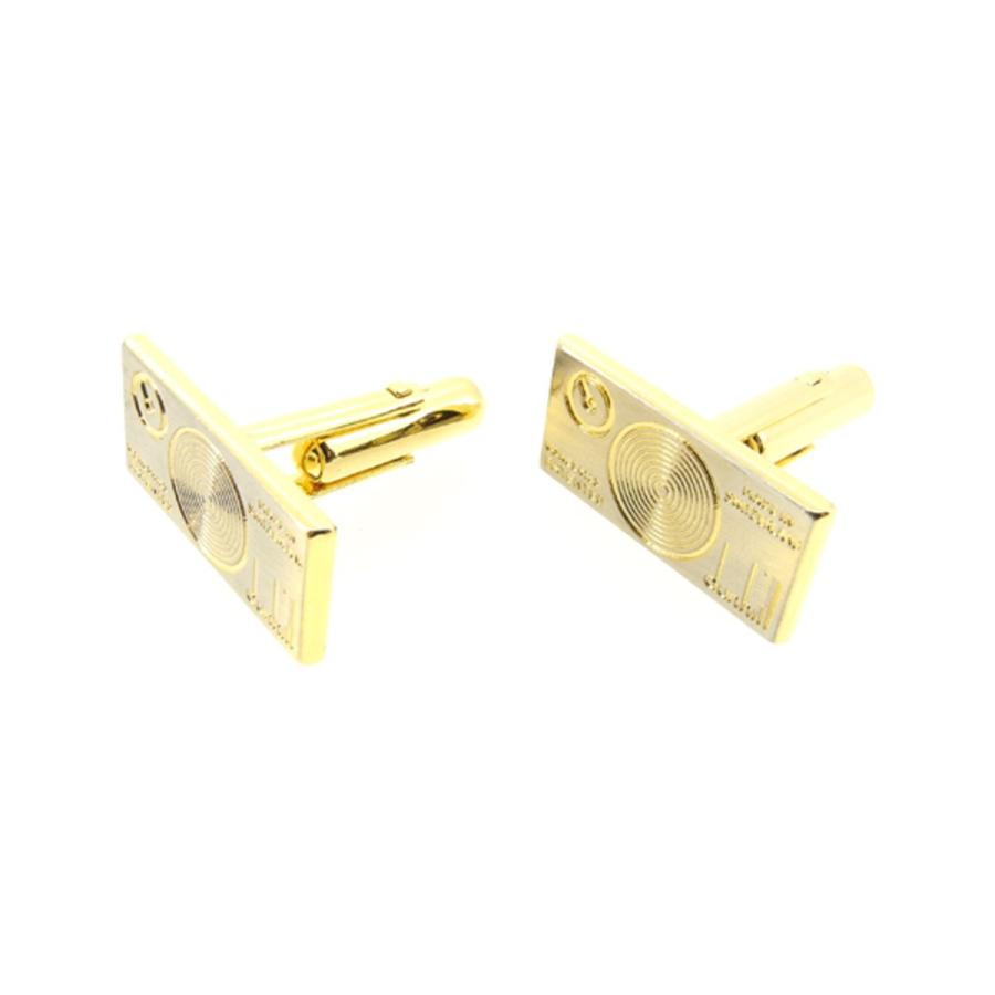 【GWタイムSALE★30％OFF】ダンヒル カフス アクセサリー レディース ゴールド 中古_5