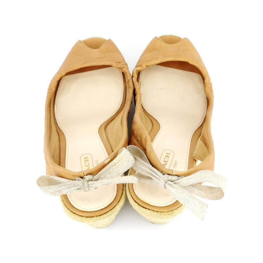 コーチ サンダル シューズ 靴 レディース ♯6B バックストラップ