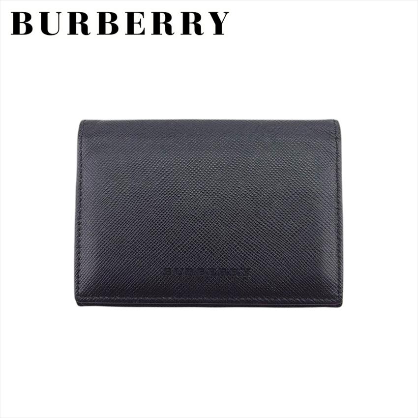 バーバリー 名刺入れ カードケース レディース メンズ BURBERRY 中古