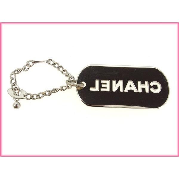CHANEL（シャネル） キーホルダー ドッグタグ レディース シルバー