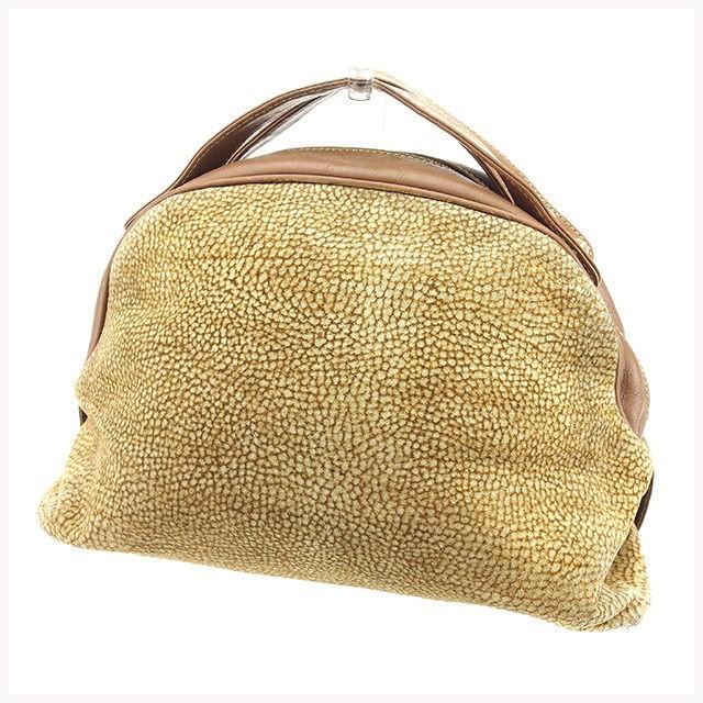 ボルボネーゼ ハンドバッグ Redwallタグ付き うずら柄 Borbonese 中古 F1184 ブランドデポtokyo 通販 Yahoo ショッピング