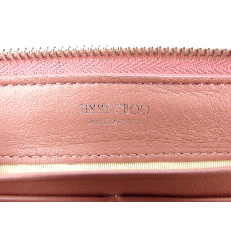 JIMMY CHOO ジミーチュウ 長財布 ラウンドファスナー 財布 JIMMY CHOO ジミーチュウ 長財布 ラウンドファスナー 財布