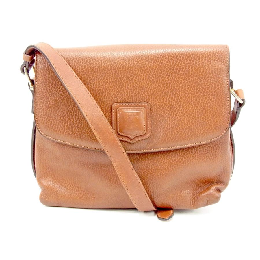 【GWタイムSALE★30％OFF】セリーヌ ショルダーバッグ 斜めがけショルダー レディース ブラウン 中古_1