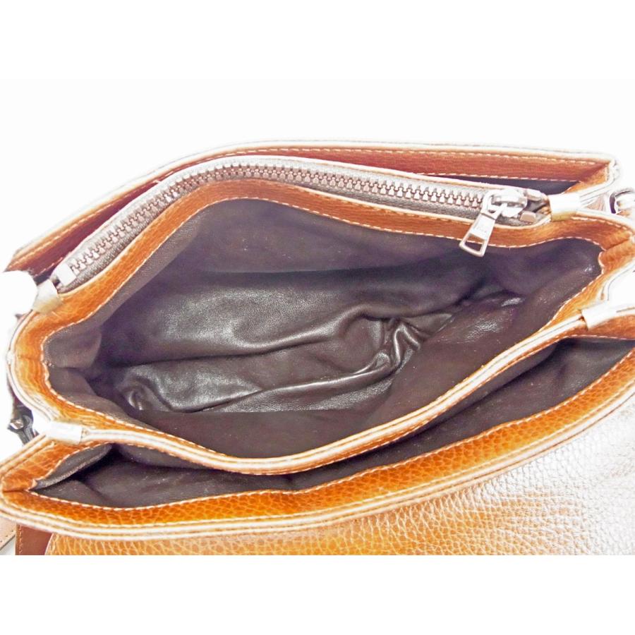 【GWタイムSALE★30％OFF】セリーヌ ショルダーバッグ 斜めがけショルダー レディース ブラウン 中古_8