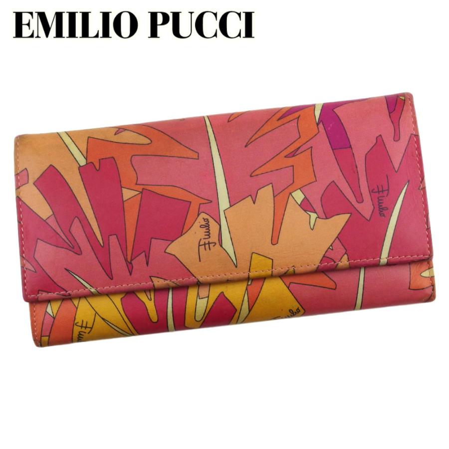 エミリオ プッチ 長財布 エミリオ プッチ長財布 レディース ファスナー付き 財布 Emilio Pucci 中古 G1478 G1478 ブランドデポtokyo 通販 Yahoo ショッピング