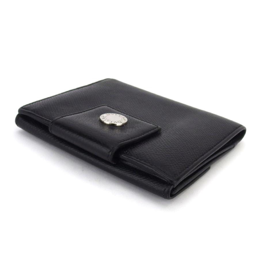 BVLGARI ブルガリ Wホック 財布 二つ折り ミニ財布 メンズ ロゴ BVLGARI ブルガリ Wホック 財布 二つ折り ミニ財布 メンズ ロゴ