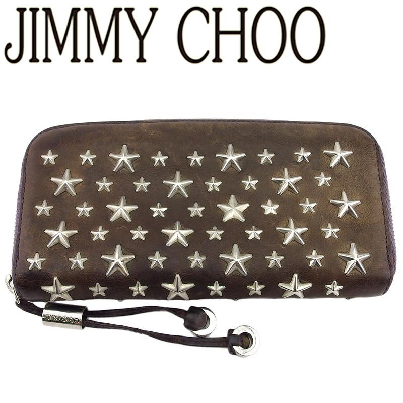 JIMMY CHOO ジミーチュウ ラウンドファスナー 財布 長財布 JIMMY CHOO ジミーチュウ ラウンドファスナー 財布 長財布
