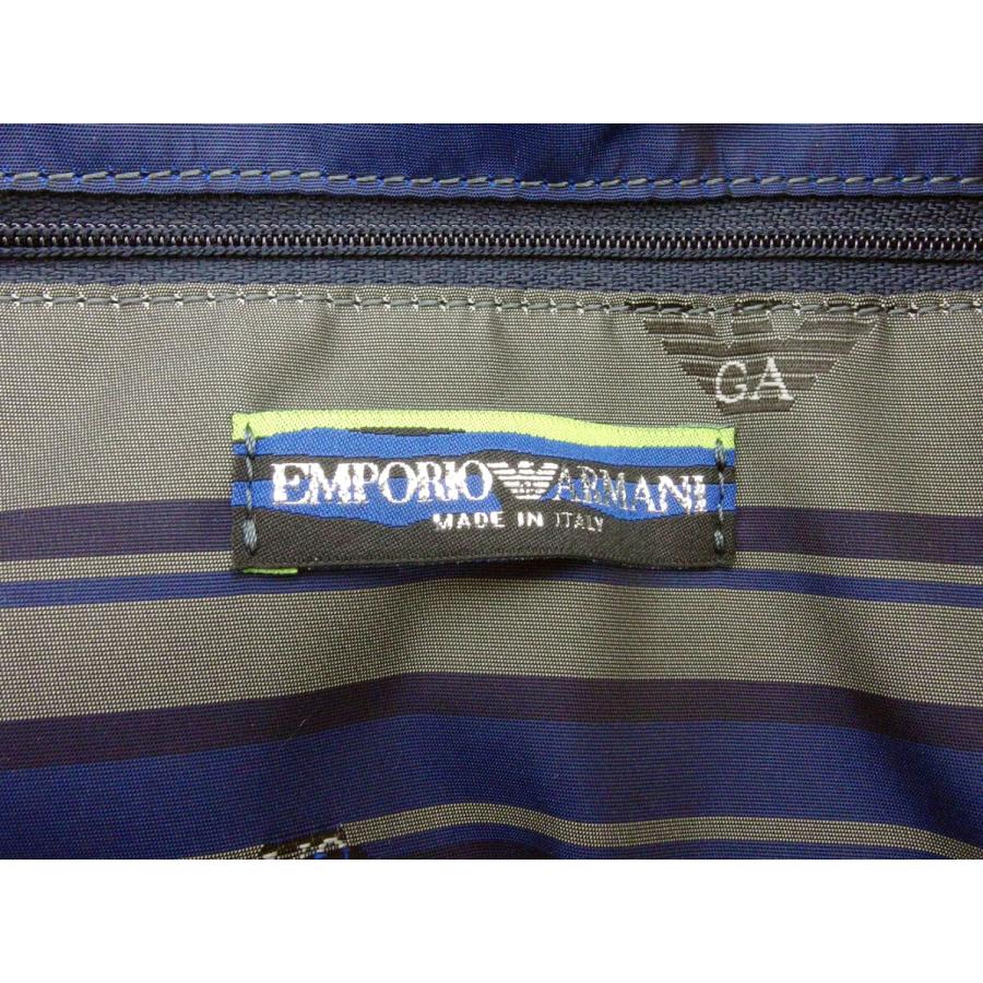 【GWタイムSALE★30％OFF】エンポリオ アルマーニ ショルダーバッグ ワンショルダー バッグ レディース EAマーク ブラウン ゴールド 中古_8