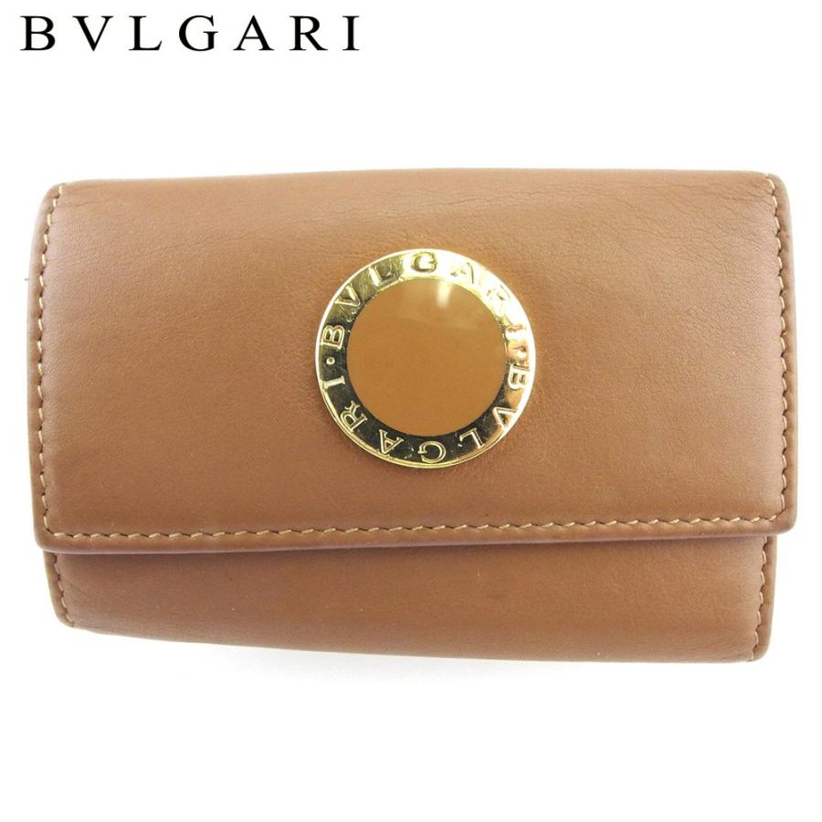 Ginger掲載商品 ラスト1点 ブルガリ 中古 Bvlgari コローレ メンズ レディース 6連キーケース キーケース 財布 帽子 ファッション小物
