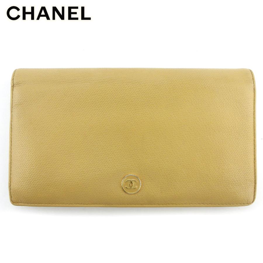 シャネル 長財布 ファスナー付き 財布 レディース メンズ オールドシャネル ココボタン Chanel 中古 L3185 ブランドデポtokyo 通販 Yahoo ショッピング