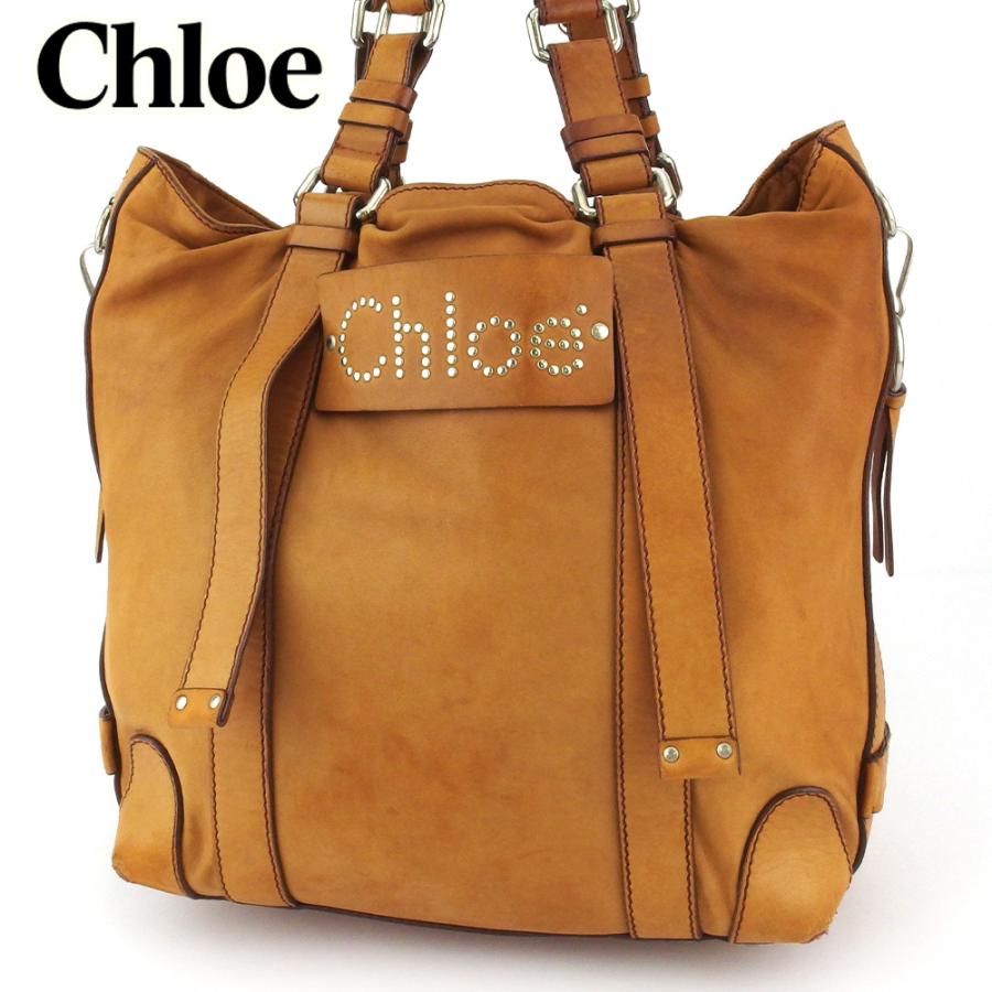 クロエ トートバッグ トート ショルダーバッグ レディース メンズ ロゴスタッズ パッツィ Chloe 中古 L33 ブランドデポtokyo 通販 Yahoo ショッピング