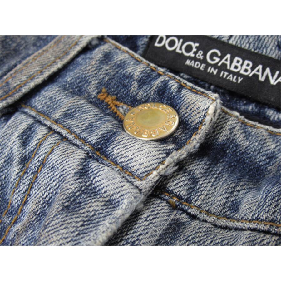 DOLCE&GABBANA ドルチェ&ガッバーナ ジーンズ ダメージ パンツ DOLCE&GABBANA ドルチェ&ガッバーナ ジーンズ ダメージ パンツ