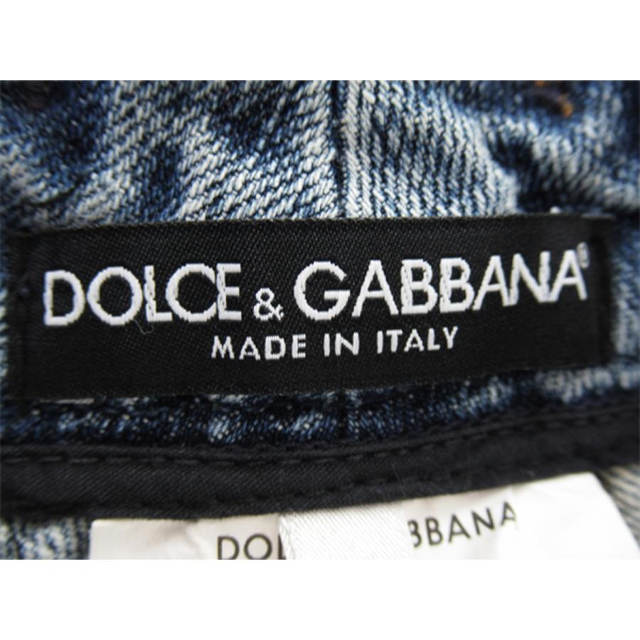 DOLCE&GABBANA ドルチェ&ガッバーナ ジーンズ ダメージ パンツ DOLCE&GABBANA ドルチェ&ガッバーナ ジーンズ ダメージ パンツ