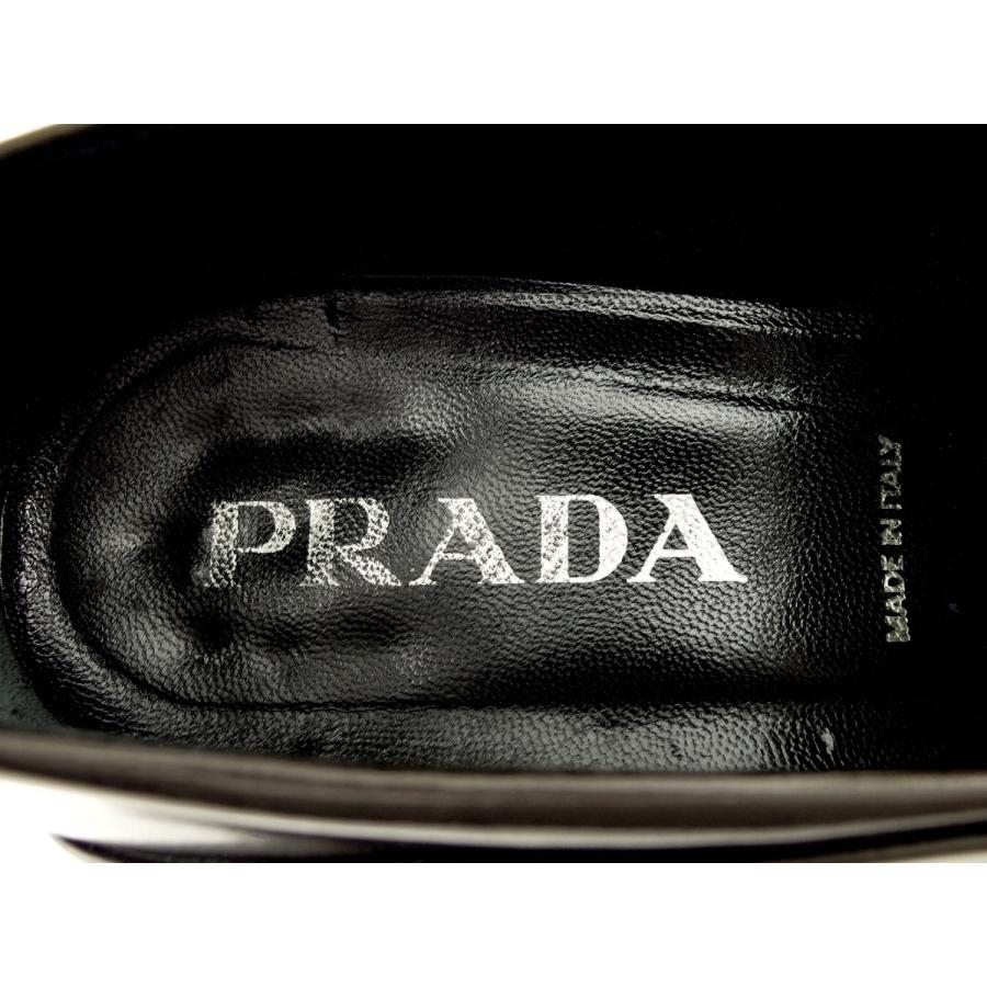 PRADA プラダ ローファー シューズ 靴 レディース ♯37ハーフ PRADA プラダ ローファー シューズ 靴 レディース ♯37ハーフ