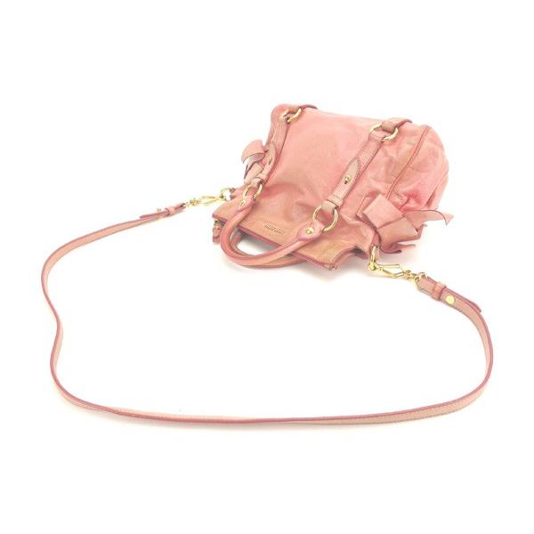 miu ミュウミュウ 2WAYショルダーバッグ ハンドバッグ レディース 