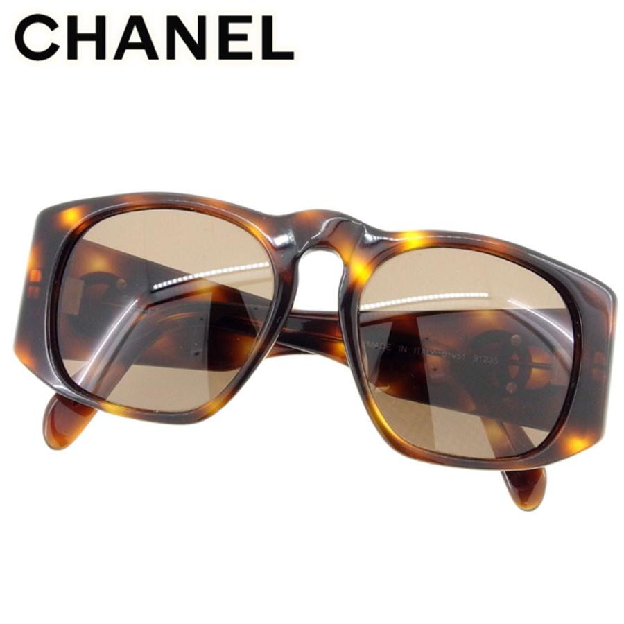 シャネル サングラス メガネ アイウェア レディース フルリム ココ