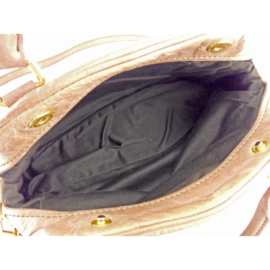 【GWタイムSALE★30％OFF】ミュウミュウ ２WAY ショルダーバッグ 斜めがけショルダー レディース ピンク 中古_5