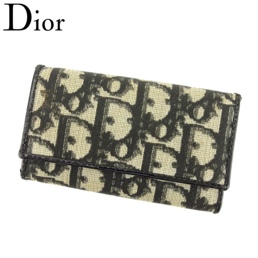 ディオール キーケース 6連キーケース トロッター Dior 中古 :Q491 