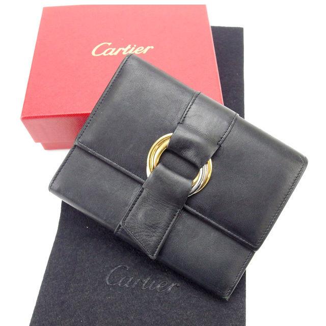 カルティエ トリニティ 三つ折り 財布 レディース 【中古】 Cartier（カルティエ） 【週末タイムSALE☆30％OFF】カルティエ 三