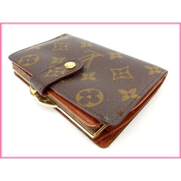 LOUIS VUITTON ルイヴィトン がま口財布 二つ折り レディース 