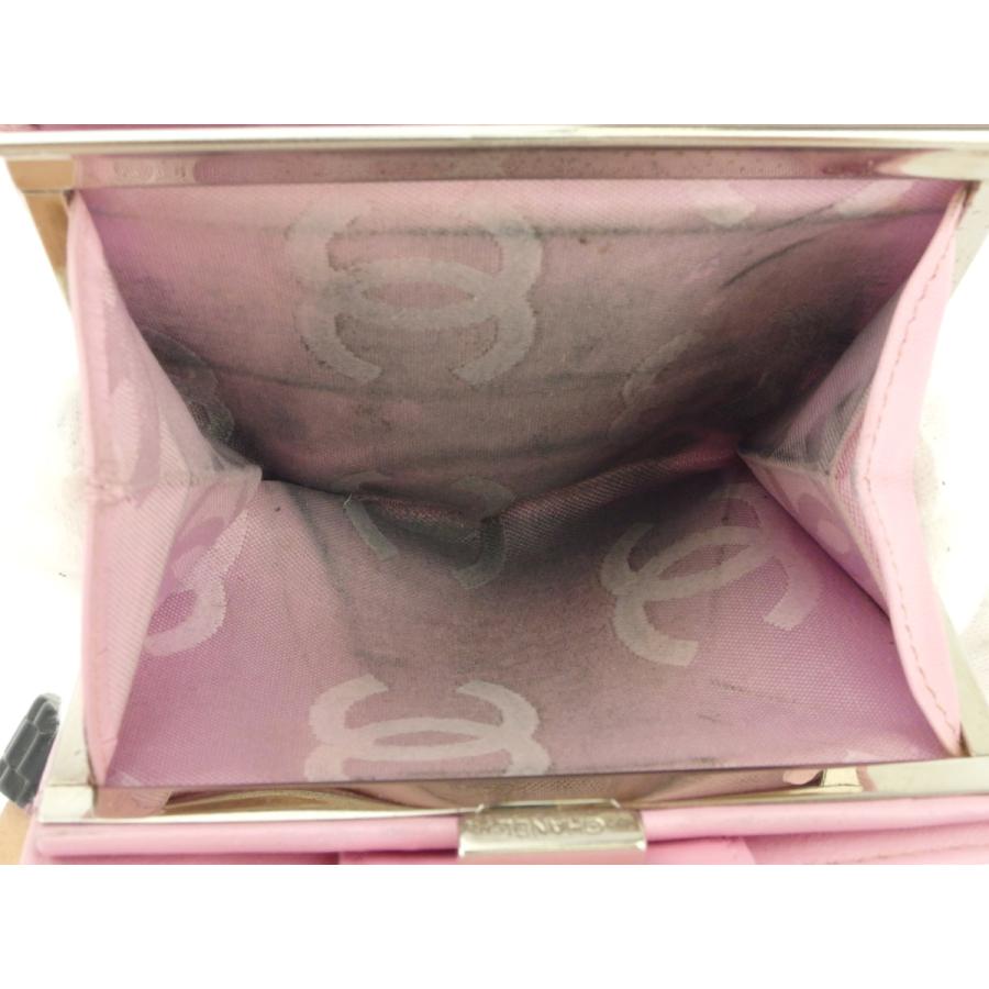 CHANEL シャネル がま口財布 二つ折り財布 レディース CHANEL シャネル がま口財布 二つ折り財布 レディース
