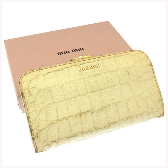 miu miu（ミュウミュウ） 【30％OFF☆9月限定SALE】ミュウミュウ 長
