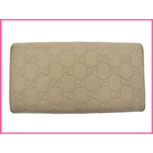 グッチシマ グッチ 長財布 /L字ファスナー/二つ折り レディース /持ち  