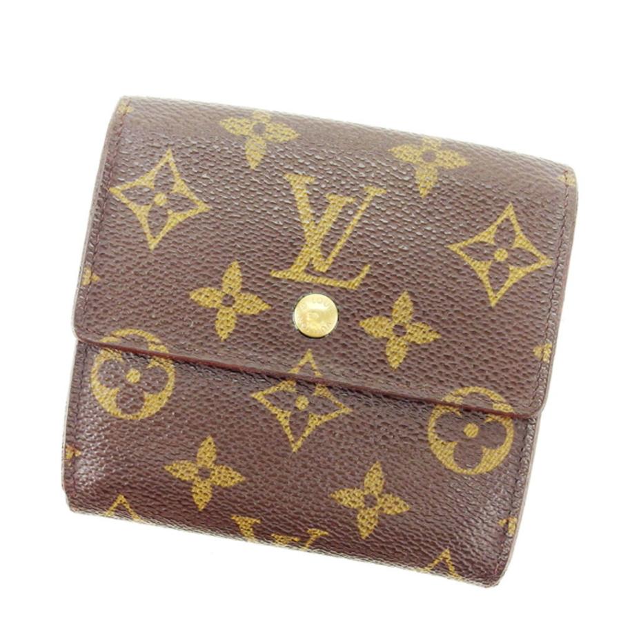 【超美品】ルイヴィトン モノグラム カルトクレディ 三つ折り財布 Wホック LOUIS VUITTON（ルイ・ヴィトン） 【週末タイムセール☆30％OFF】ルイ