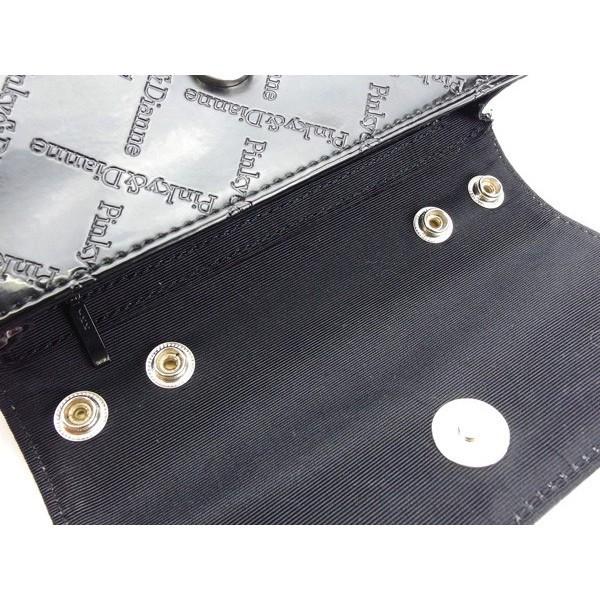【GWタイムSALE★30％OFF】ピンキー＆ダイアン ポーチ ショルダーポーチ レディース ブラック 中古_5
