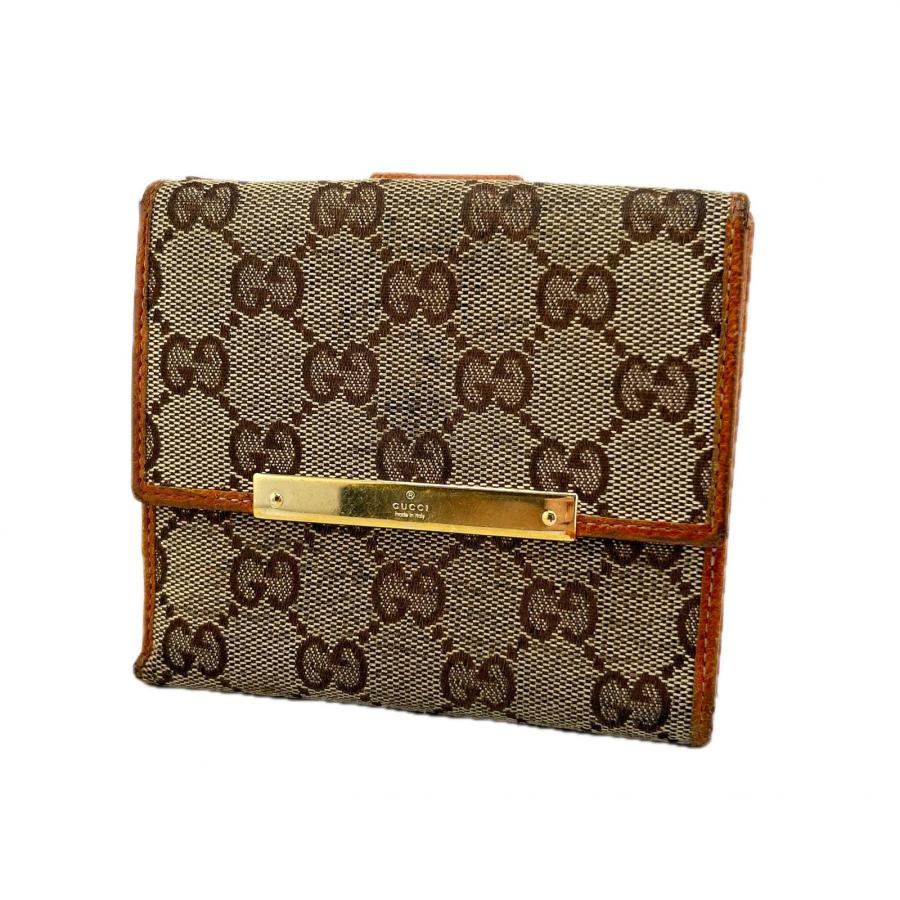 GUCCI（グッチ） 【爆買WEEK☆30%OFFセール】グッチ 二つ折り財布 GG