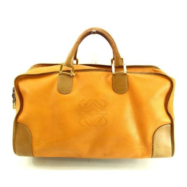 お1人様1点限り ロエベ ボストンバッグ アナグラム Loewe 中古 正規激安 Diocesekabgayi Org