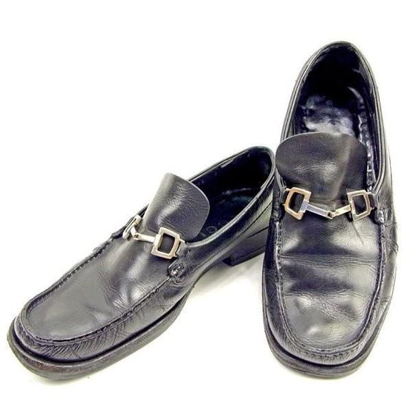 GUCCI グッチ ローファー #40E レディース ビット金具 GUCCI グッチ ローファー #40E レディース ビット金具