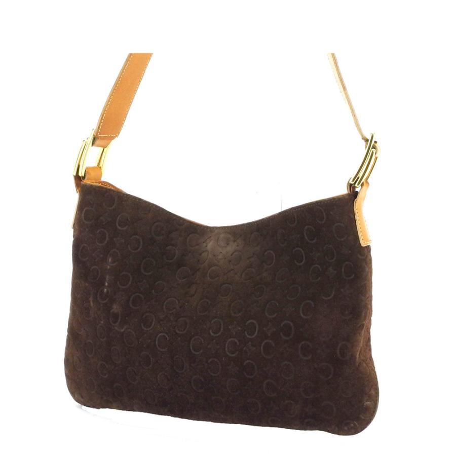 【バレンタインSALE★30％OFF】セリーヌ CELINE ショルダーバッグ スエード×レザー レディース 中古 | CELINE