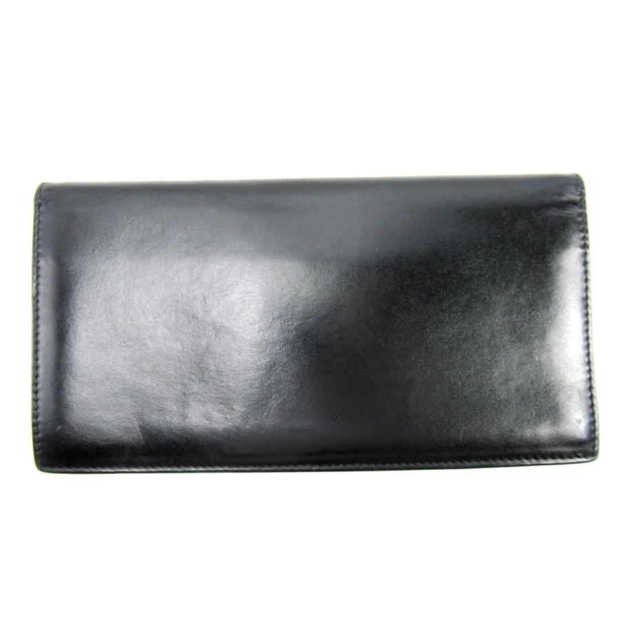 【GWタイムSALE★30％OFF】ダンヒル 長札入れ 長財布 レディース ブラック ブラウン 中古_1