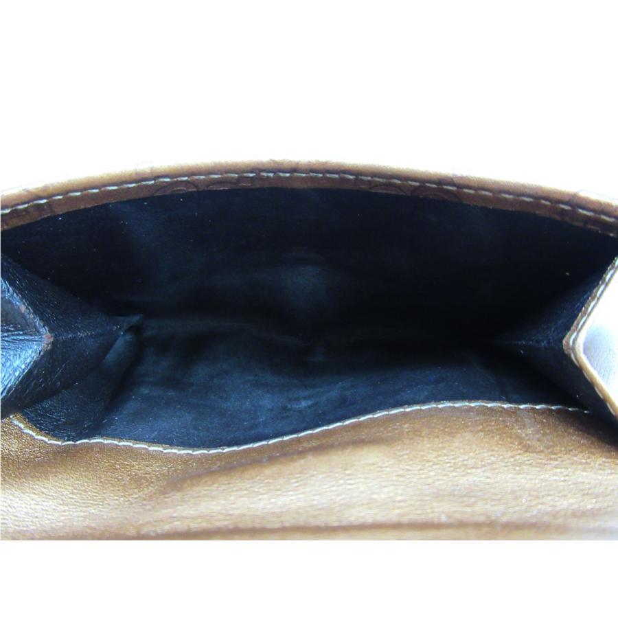 【GWタイムSALE★30％OFF】グッチ Wホック財布 二つ折り 財布 レディース グッチシマ ピンク 中古_8