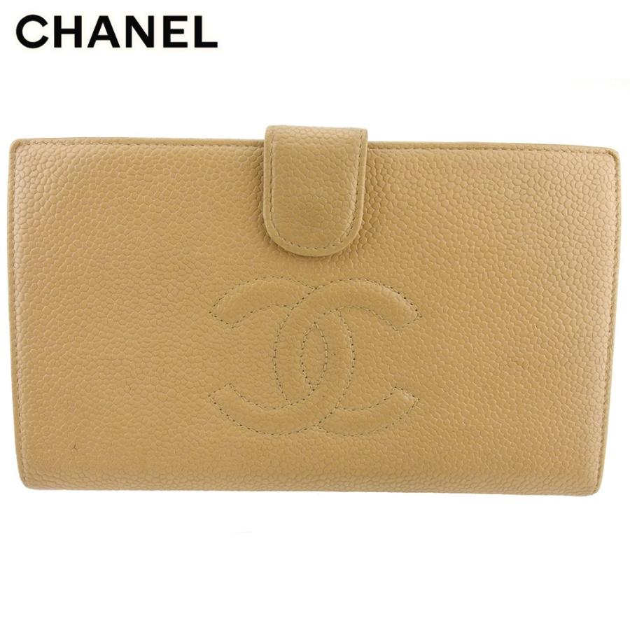 シャネル 長財布 がま口 財布 レディース メンズ オールドシャネル ココマーク Chanel 中古 T ブランドデポtokyo 通販 Yahoo ショッピング